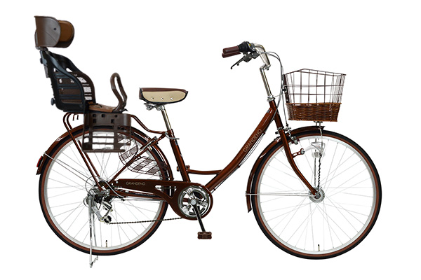 cyma ヘッドレスト付チャイルドシート搭載グランディーノ