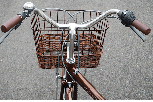 サビに強いステンレスハンドルを採用。