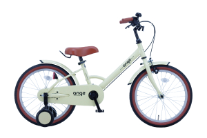 アイボリー／アンジー・キッズ [補助輪つき]