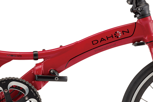 DAHONラインナップの中でフレーム単品重量が最も軽いモデルです。