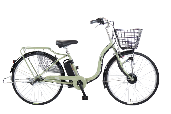 ビューアシスト 丸石サイクル 電動自転車・電動アシスト自転車 26