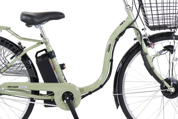 ビューアシスト 丸石サイクル 電動自転車・電動アシスト自転車 26