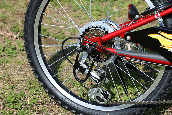 家族でのサイクリングでもしっかり走れます。