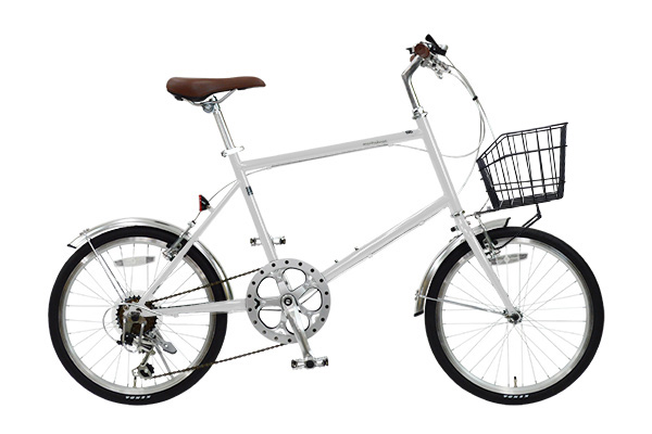 cyma カゴ付きMichikusa ミニベロ(小径車) スポーツ自転車 クロスバイク 通勤自転車 普段使い向け自転車 20インチ