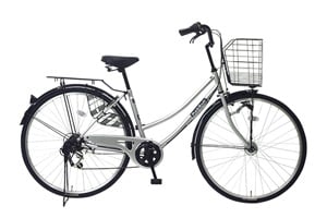 【通学自転車まるごとセット】Punk Rock/シルバー