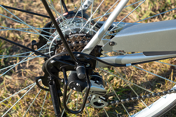 自転車　ママチャリ　27 群馬埼玉栃木 ママチャリ シティ 自転車 コルニクス サイクルスポット 27インチ 6段