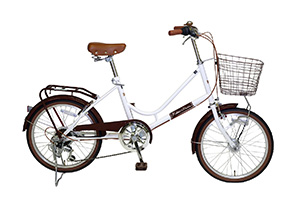 ブラウン／Kukka-Maaria mini(クッカマーリアミニ)［20インチ］［外装6段変速］［クラス18キャリア］