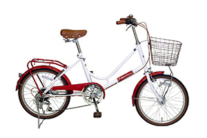 レッド／Kukka-Maaria mini(クッカマーリアミニ)［20インチ］［外装6段変速］［クラス18キャリア］