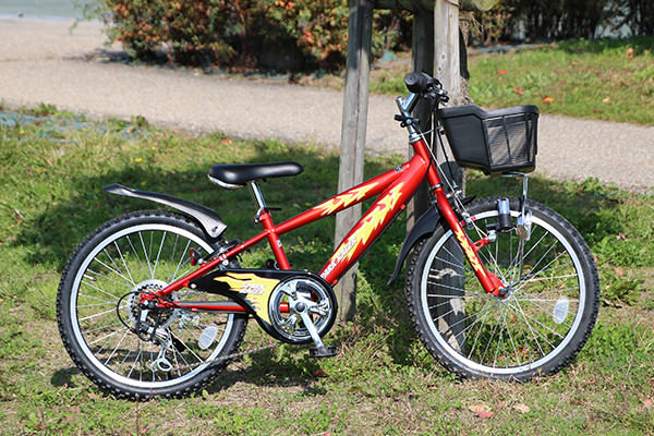 機能面も充実のジュニアサイクル