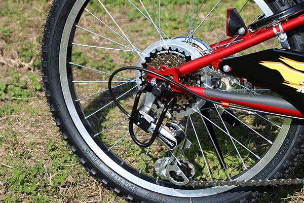 家族でのサイクリングでもしっかり走れます。