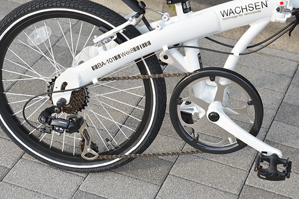 Weiβ(ヴァイス) WACHSEN(ヴァクセン) 折りたたみ自転車 20インチ
