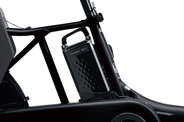 大容量のコンパクトバッテリーで充電長持ち！急速充電にも対応です。