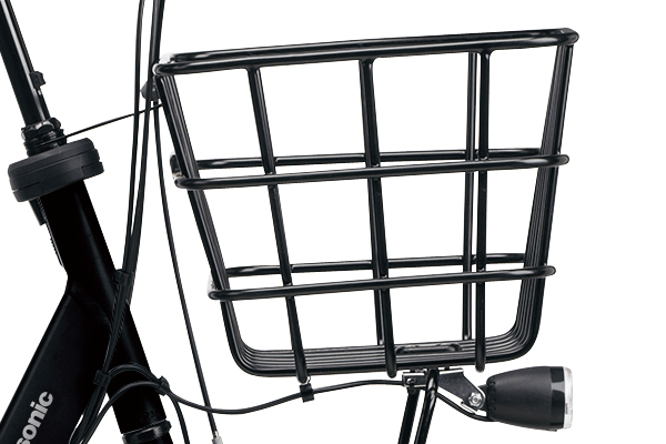 太い線材を用意した、大型ワイドバスケット採用！(W400×D330×H260mm)