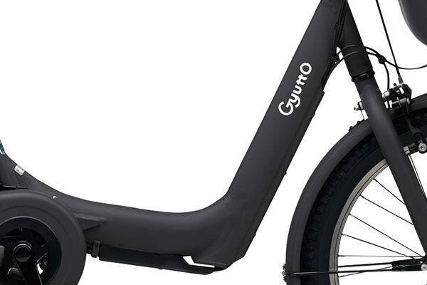 ワイヤーが内蔵しているため、外観がスマート