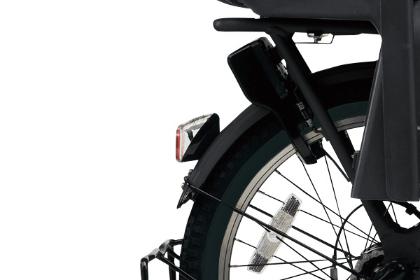 太陽光で充電し、暗くなると自動で点滅