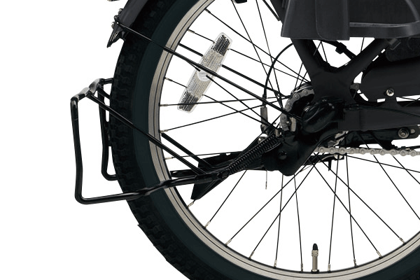 小柄な方でも足が届きやすいスタンド