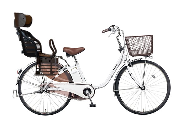【電動アシスト自転車】パナソニック（Panasonic） ヘッドレスト付きチャイルドシート搭載ビビ・DX -2017モデル- 電動自転車・電動アシスト自転車 子供乗せ自転車 26インチ 24インチ