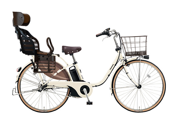 【電動アシスト自転車】パナソニック（Panasonic） ヘッドレスト付きチャイルドシート搭載ビビスタイル 電動自転車・電動アシスト自転車 子供乗せ自転車 26インチ
