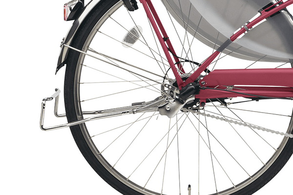 ラクにスタンドが立てられる。