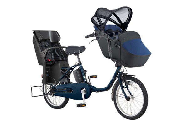 パナソニック　OGK　電動アシスト自転車用チャイルドシート 3人乗り用チャイルドシート付きギュット・クルーム・DX