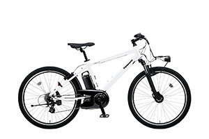 クリスタルホワイト／ハリヤ［外装7段変速］［26インチ］