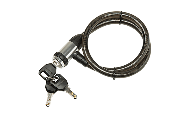 バッテリーのロックと同じキーで施錠・開錠が可能です。