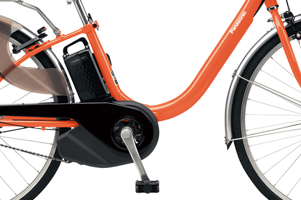 地域限定送料無料　ビビ　LU　軽量モデル　24インチ　オレンジ　神戸　電動自転車 地域限定送料無料 ビビ LU 軽量モデル 24インチ オレンジ 神戸 電動