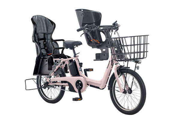 前子供乗せ電動自転車 Panasonic 申し入れ Gyutto 3人乗り対応☆ 69