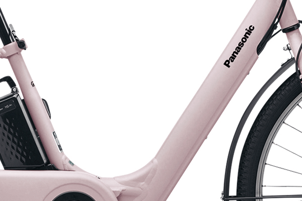 ワイヤがフレームに内蔵されているので、外観がスッキリ。