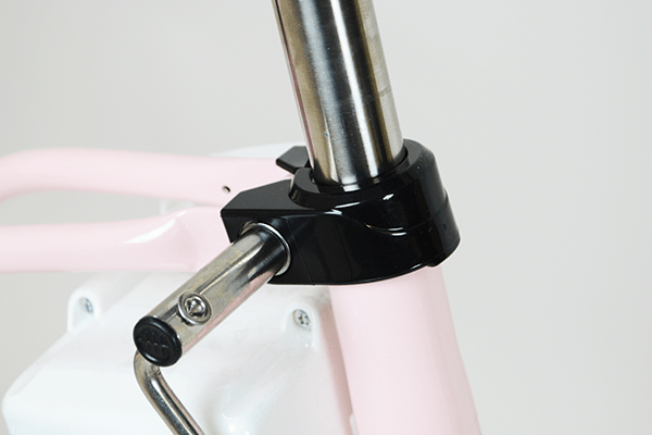 サドルの盗難防止に！簡単に抜き取られないよう設計。