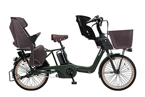 ／3人乗り用チャイルドシート付きギュット・アニーズ・KD -2018モデル-［内装3段変速］［20インチ］