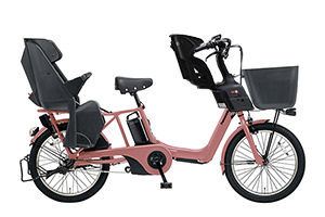 ／3人乗り用チャイルドシート付きギュット・アニーズ・KD -2018モデル-［内装3段変速］［20インチ］