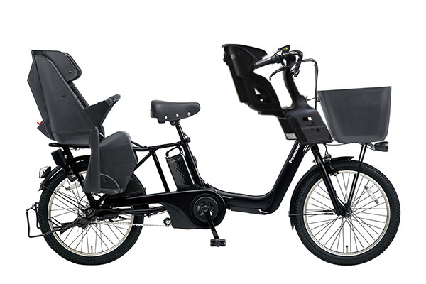 【電動アシスト自転車】パナソニック（Panasonic） 3人乗り用チャイルドシート付きギュット・アニーズ・KD -2018モデル- 電動自転車・電動アシスト自転車 子供乗せ自転車 20インチ