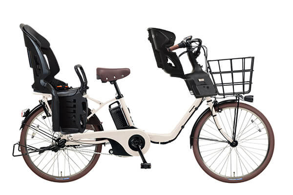 【電動アシスト自転車】パナソニック（Panasonic） 3人乗り用チャイルドシート付きギュット・ステージ・22 電動自転車・電動アシスト自転車 子供乗せ自転車 22インチ