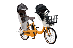 3人乗り用チャイルドシート付きギュット・クルームR・DX［内装3段変速］［20インチ］［クラス27キャリア］