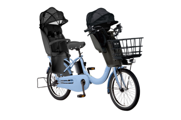 取引中】パナソニック panasonic 電動自転車 3人乗り カゴあり
