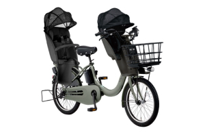 マットオリーブ／3人乗り用チャイルドシート付きギュット・クルームR・EX