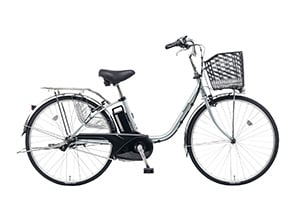 モダンシルバー／ビビ・TX［内装3段変速］［24インチ］［26インチ］［後カゴ取付可能］