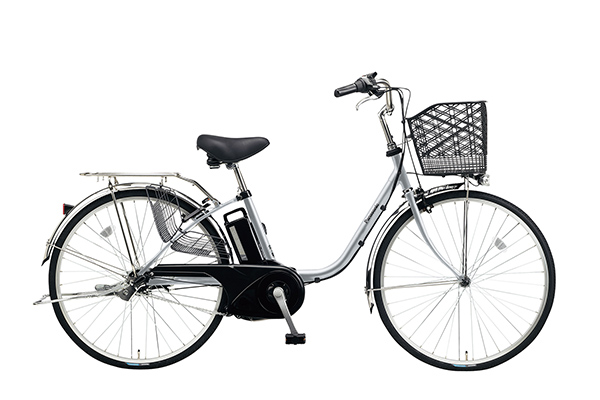 最終値下げ!! 電動アシスト自転車 Panasonic vivi TX シルバー 前後 