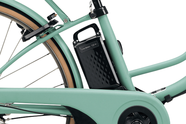 コンパクトなバッテリーです。