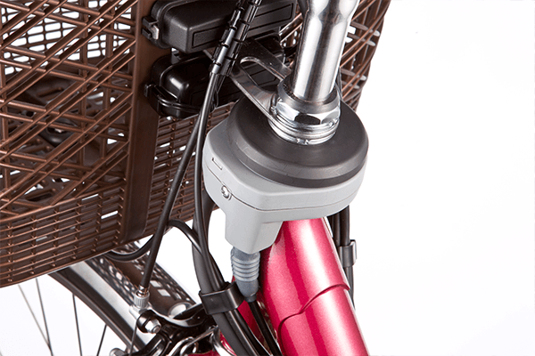 電動自転車 Panasonic Lithium vivi DX シルバー 56