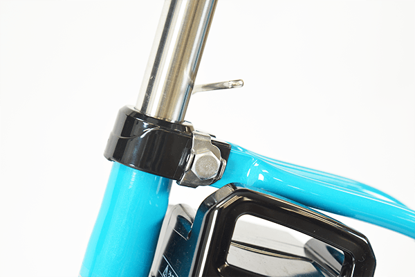 サドルの盗難防止に！簡単に抜き取られないよう設計。