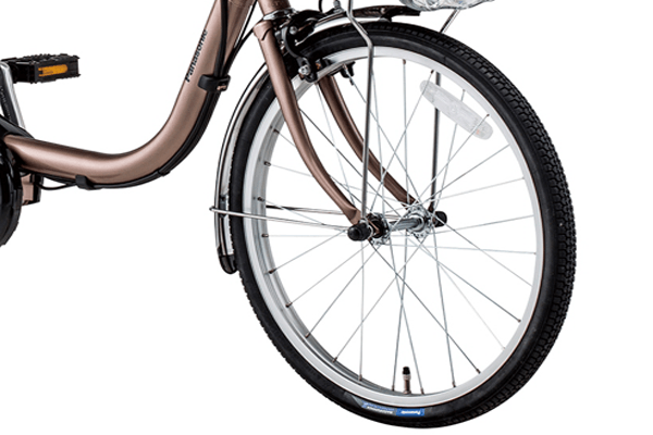 パナソニックリチウムビビSS20 BE-ENS035M 6.6AH20型小径電動 パナソニック ビビ・SS・20 BE-ENS035-M [ジュエルローズ] +