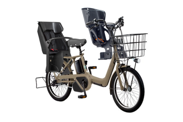 【電動自転車・電動アシスト自転車】パナソニック（Panasonic） 3人乗りチャイルドシート搭載ギュット・アニーズ・DX