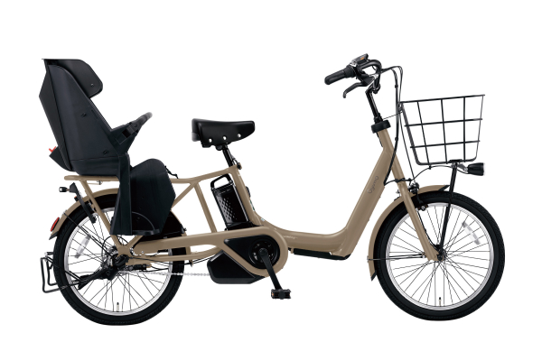 電動アシスト自転車 マットインディゴ 健やか ブラウンハンドル