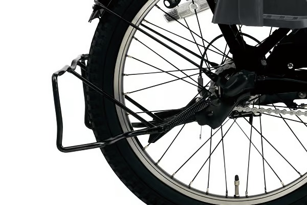 小柄な方も足が届きやすく、しっかりした作りで停車中のお子様の乗せ降ろしも安心して行えます。