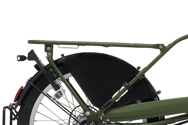 チャイルドシートを取り付けて二人子乗せも対応可能です。