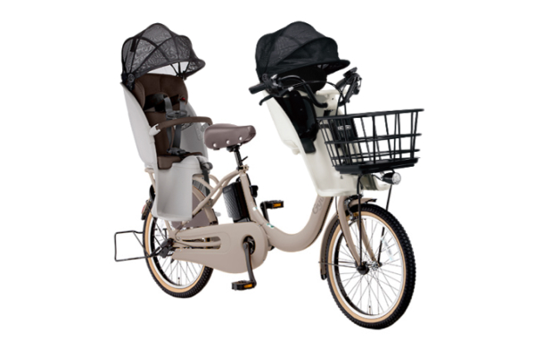 Panasonic 電動アシスト自転車 ホワイト（OGK 後ろ載せリア 