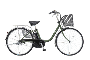 マットモスグリーン／ビビ・SX［内装3段変速］［24インチ］［26インチ］［後カゴ取付可能］