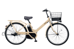 【9】電動自転車 Panasonic ベージュ クリーム 26インチ 9】電動自転車 Panasonic ベージュ クリーム 26インチ - メルカリ